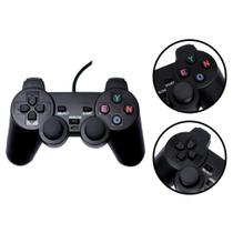Kit 2 Controles Compatível com Ps2 Com Fio Manete Jogos Alta Resistência Kit 2 Controles Compatível com Ps2 Com Fio Manete Jogos Alta Resistência