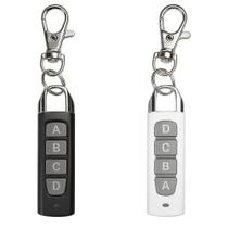 Kit 2 Controles de Portão Automatico - BRANCO E PRETO Kit 2 Controles de Portão Automatico - BRANCO E PRETO