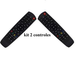 kit 2 Controles Remoto para Receptor Tocombox PFC HD