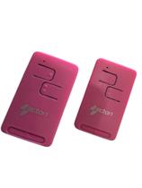 Kit 2 Controles Remoto ROSA TX UNO ACTON cod. fixo - 433 mhz frequencia Kit 2 Controles Remoto ROSA TX UNO ACTON cod. fixo - 433 mhz frequencia