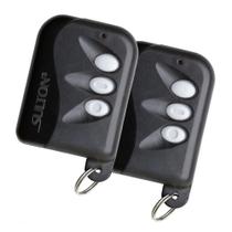 Kit 2 Controles Remotos Portão Eletrônico Cerca Elétrica Alarme 433mhz Sulton 3 Botões