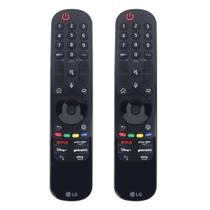 Kit 2 Controles Smart Magic MR22GA TV LG 50UQ8050PSB, 55UQ801C0SB, 65UQ8050PSB - AKB76039903