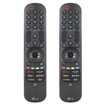 Kit 2 Controles Smart Magic MR23GN (NFC) TV LG 43UR7800PSA, 65UR9050PSJ, 86UR8750PSA - AKB76043204