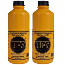 Kit 2 Convertedor De Ferrugem Em Base Para Pintura - Tf7 500 Kit 2 Convertedor De Ferrugem Em Base Para Pintura - Tf7 500