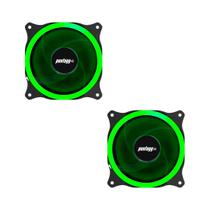Kit 2 Cooler Fan HQ Reinforced 15 Leds Para Gabinete 120mm Kit 2 Cooler Fan HQ Reinforced 15 Leds Para Gabinete 120mm