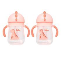 Kit 2 Copinho Bebe Infantil Crianças Água Suco Transição