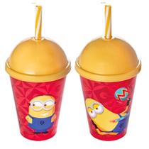 Kit 2 Copo Infantil Minions 280ml Decoração Festa Infantil