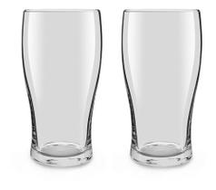 Kit 2 Copo Pint Inglês Cerveja Crisal Vidro Resistente 570ml - Transparente