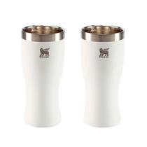 Kit 2 Copo Stanley Pilsner Glass Happy Hour Stanley Pale Stone 444ml Cada