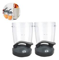 Kit 2 Copos 530ml E 2 Tampas Fliptop Modelo Nutribullet Kit 2 Copos 530ml E 2 Tampas Fliptop Modelo Nutribullet
