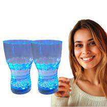 Kit 2 Copos Acrílico Luz Led 3 Posições de Pisca 300 ml - Show Festa Balada Casamento Carnaval Bar Decoração Kit 2 Copos Acrílico Luz Led 3 Posições de Pisca 300 ml - Show Festa Balada Casamento Carnaval Bar Decoração