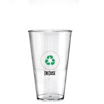 Kit 2 Copos Big Drink Eco Reuse Um Copo Krystalon