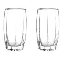 kit 2 Copos De Vidro Long Drink 374ML Amadeus transparente