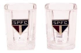 Kit 2 Copos De Vidro Para Shot São Paulo Fc 70ml - Spfc Kit 2 Copos De Vidro Para Shot São Paulo Fc 70ml - Spfc