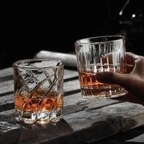 Kit 2 Copos De Whisky Caipirinha de Vidro Luxo Uisque Bebida