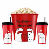 Kit 2 Copos e Balde Meme Flork Meme Divertido Meme Bento Kit 2 Copos e Balde Meme Flork Meme Divertido Meme Bento