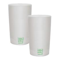 Kit 2 Copos Eco Big Drink Branco Green Cups 500 Ml
