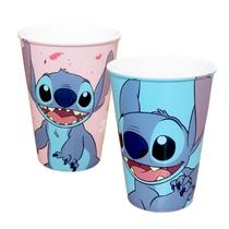 Kit 2 Copos Infantil Lilo Stitch 280ml Disney Original