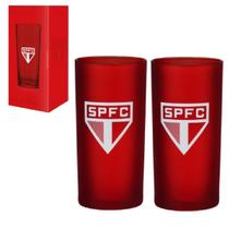 Kit 2 Copos Long Drink Prime São Paulo SP 300ml Fosco Kit 2 Copos Long Drink Prime São Paulo SP 300ml Fosco