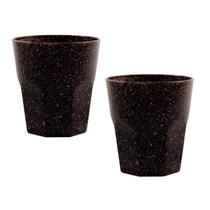 Kit 2 Copos Mini Roma Fibra Coco Green 300Ml Kit 2 Copos Mini Roma Fibra Coco Green 300Ml