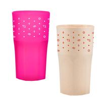 Kit 2 Copos Roma 360mL Colecao AMOR Cupido Kit 2 Copos Roma 360mL Colecao AMOR Cupido