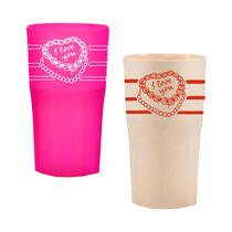 Kit 2 Copos Roma 360mL Colecao AMOR I Love You
