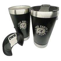 Kit 2 Copos Terra Plana 500Ml Térmico + Tampa + Abridor Kit 2 Copos Terra Plana 500Ml Térmico + Tampa + Abridor