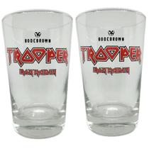 Kit 2 Copos Trooper 350ml Caldereta Resistente Iron Maiden
