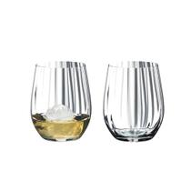 Kit 2 Copos Tumbler Optical Whisky 337ml Riedel Restaurant