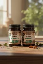 Kit 2 Coq10 Ômega 3 canteiro de ervas 700 mg 60 softgels.
