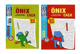 Kit 2 Coquetel Ônix Caça Palavras Fácil Mais De 200 Pàginas Kit 2 Coquetel Ônix Caça Palavras Fácil Mais De 200 Pàginas