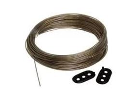 Kit 2 corda varal aço 20m