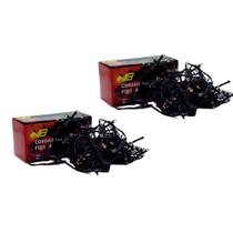 Kit 2 Cordão 300 Leds Fixo 30m Branco Frio Fio Verde Bivolt Kit 2 Cordão 300 Leds Fixo 30m Branco Frio Fio Verde Bivolt