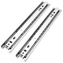 Kit 2 Corrediça Telescópica Trilho Light 500mm S35