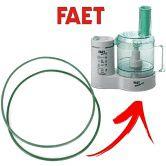 KIT 2 Correias Multiprocessador Faet ou Braun - Multipratic