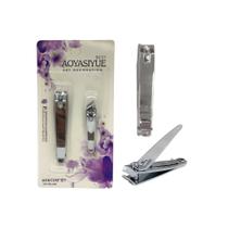 Kit 2 Cortador de Unha Inox Unhex Grande Baby Manicure A6818C Kit 2 Cortador de Unha Inox Unhex Grande Baby Manicure A6818C