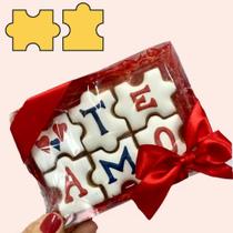 Kit 2 Cortadores Jogo Quebra Cabeça Crie sua Forma