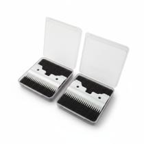 Kit 2 Cortantes Cerâmica- Lâminas A5 30,10,7F,4F,5F (andis, Oster e outras)