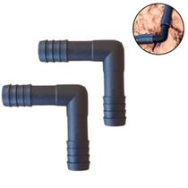 Kit 2 Cotovelo Para Mangueira 1/2 Polegadas Conexão Joelho L 1/2 para jardim horta e irrigação