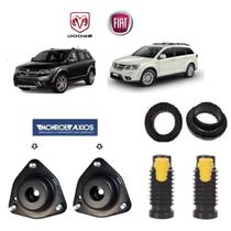 Kit 2 Coxim Axios + Rolamento + Batente +Coifa Dodge Journey / Freemont 2009 a 2015