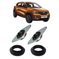 Kit 2 Coxim Batente C/Rol Amortecedor Dianteiro Kwid 17/..