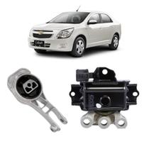 Kit 2 Coxim Calço Motor LD Dumper Cambio Gm Cobalt 2013/... Kit 2 Coxim Calço Motor LD Dumper Cambio Gm Cobalt 2013/...