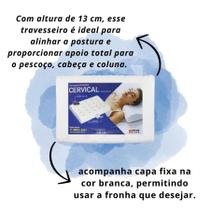 Kit 2 Coxim Cervical Sono Tranquilo e Combate Insônia