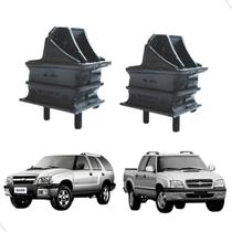 Kit 2 Coxim Do Motor S10 Blazer 2.8 Diesel Mwm 2000 Até 2011 Kit 2 Coxim Do Motor S10 Blazer 2.8 Diesel Mwm 2000 Até 2011