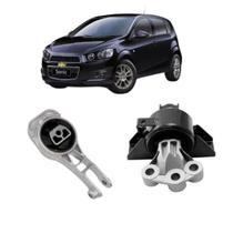 Kit 2 Coxim Motor LE Hidráulico Cambio Manual Sonic 2012/... Kit 2 Coxim Motor LE Hidráulico Cambio Manual Sonic 2012/...