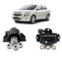 Kit 2 Coxim Motor LE LD Hidráulico Manual Cobalt 2013/...