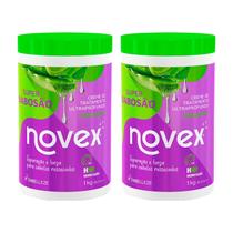 Kit 2 Cr De Trat Novex Super Babosao 1kg