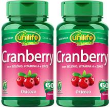 Kit 2 Cranberry 60 capsulas Unilife