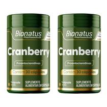 KIT 2 Cranberry Bionatus 30 Cápsulas
