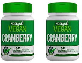 Kit 2 Cranberry Vegan 60 Cápsulas Katigua